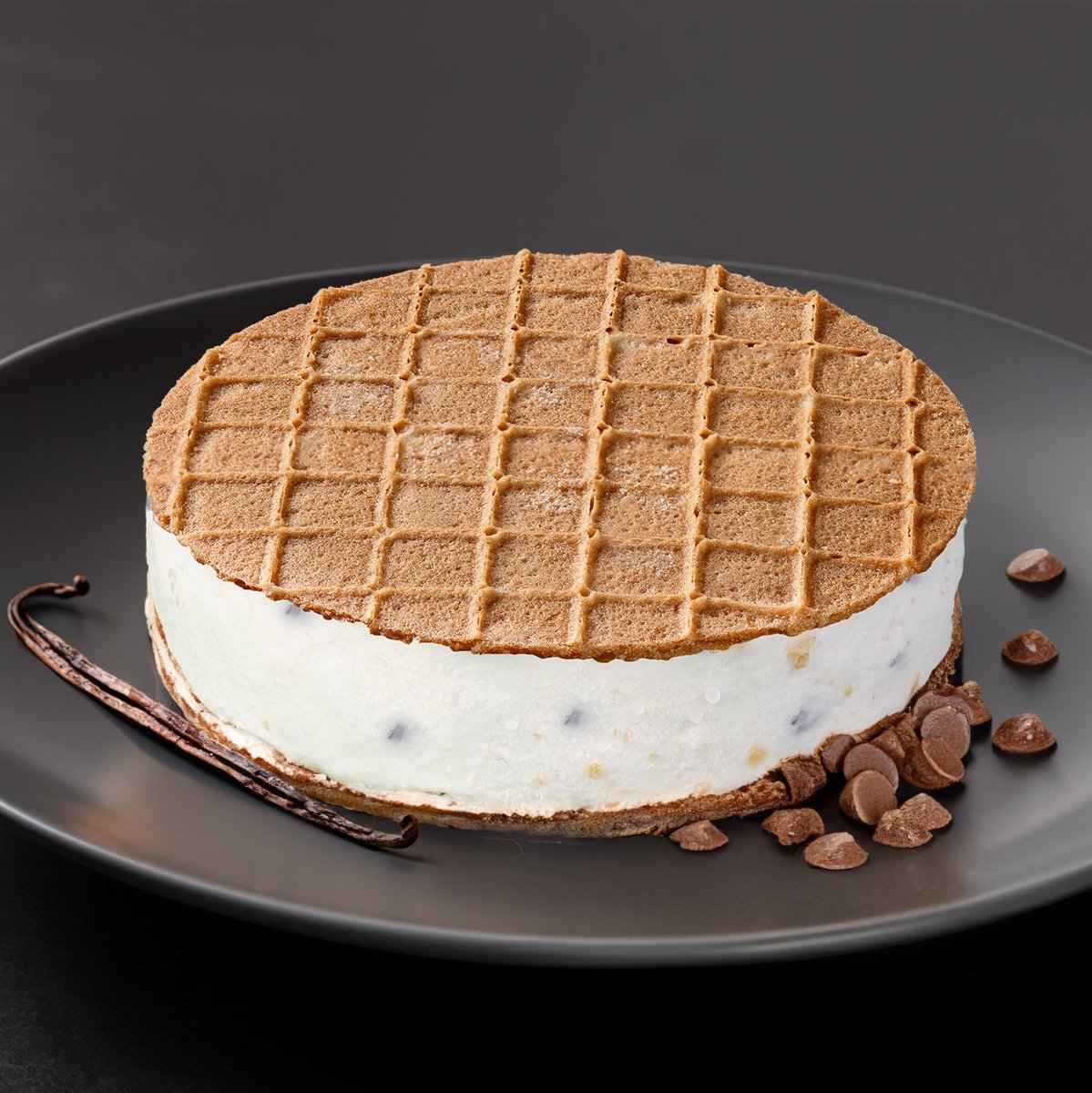 Vanilla Choco Chip Ice Cream Sandwich (Pack of 2)