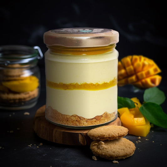 Mango Cheesecake Jar